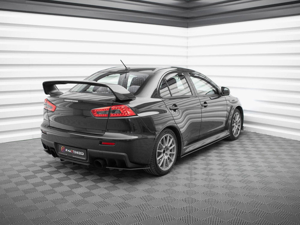 Street Pro Rear Side Splitters Mitsubishi Lancer EVO X