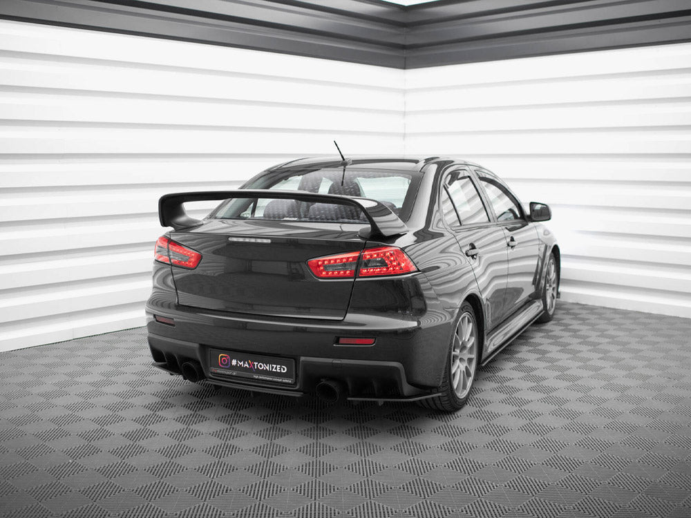 Street Pro Rear Side Splitters Mitsubishi Lancer EVO X