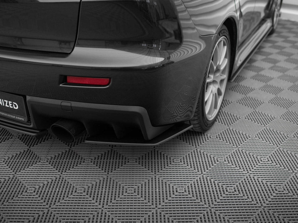 Street Pro Rear Side Splitters Mitsubishi Lancer EVO X
