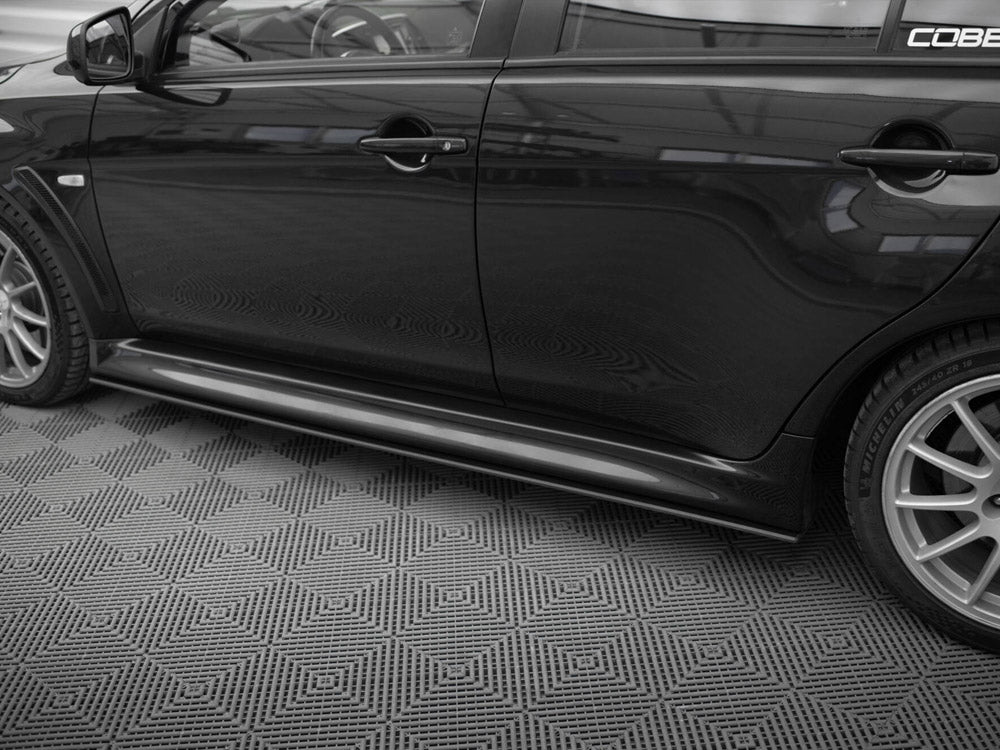 Street PRO Side Skirts Diffusers Mitsubishi Lancer EVO X