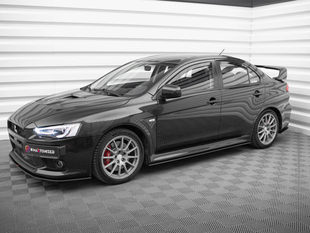 Street PRO Side Skirts Diffusers Mitsubishi Lancer EVO X