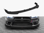 Street PRO Front Splitter V.1 + Flaps Mitsubishi Lancer EVO X