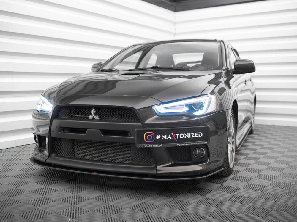 Street PRO Front Splitter Mitsubishi Lancer EVO X