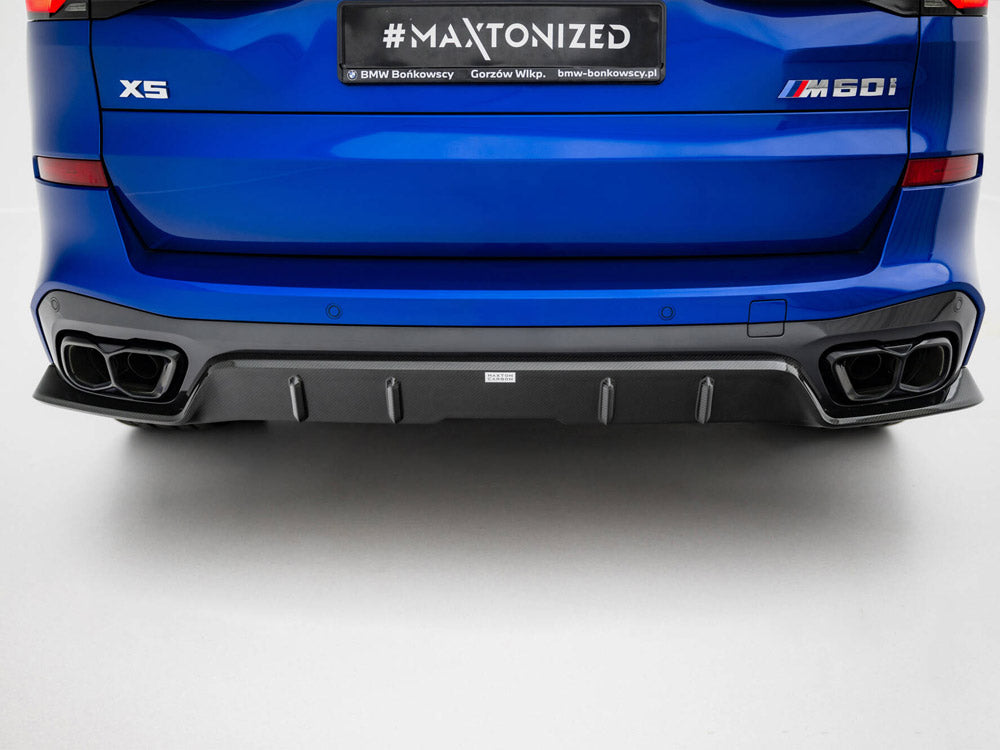 Prepreg Carbon Fiber Rear Diffuser BMW X5 M-Pack G05 Facelift