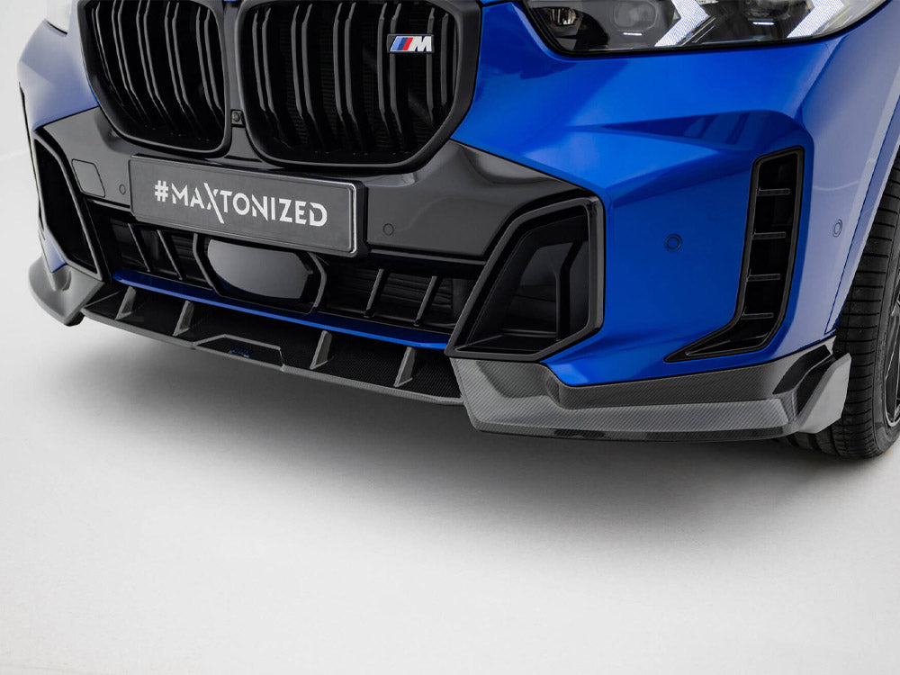 Prepreg Carbon Fiber Front Splitter BMW X5 M-Pack G05 Facelift