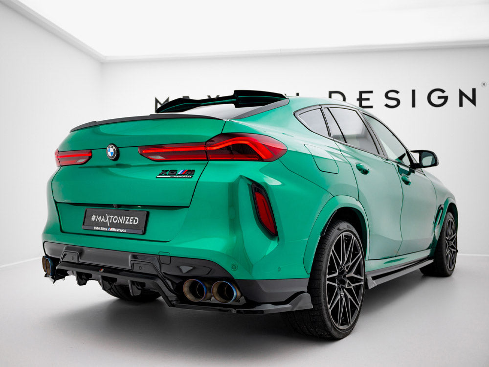 Rear Splitter (Vertical Bars) BMW X6 M F96 Facelift