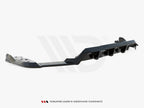 Rear Splitter (Vertical Bars) BMW X6 M F96 Facelift