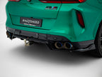 Rear Splitter (Vertical Bars) BMW X6 M F96 Facelift