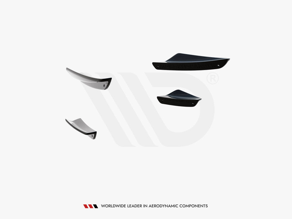Front Bumper Wings (Canards) Audi A3 S-Line Sedan / S3 Sedan 8Y Facelift