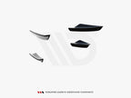 Front Bumper Wings (Canards) Audi A3 S-Line Sedan / S3 Sedan 8Y Facelift