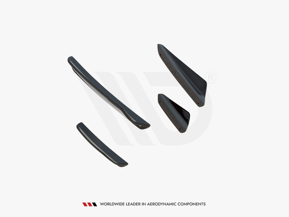 Front Bumper Wings (Canards) Audi A3 S-Line Sedan / S3 Sedan 8Y Facelift