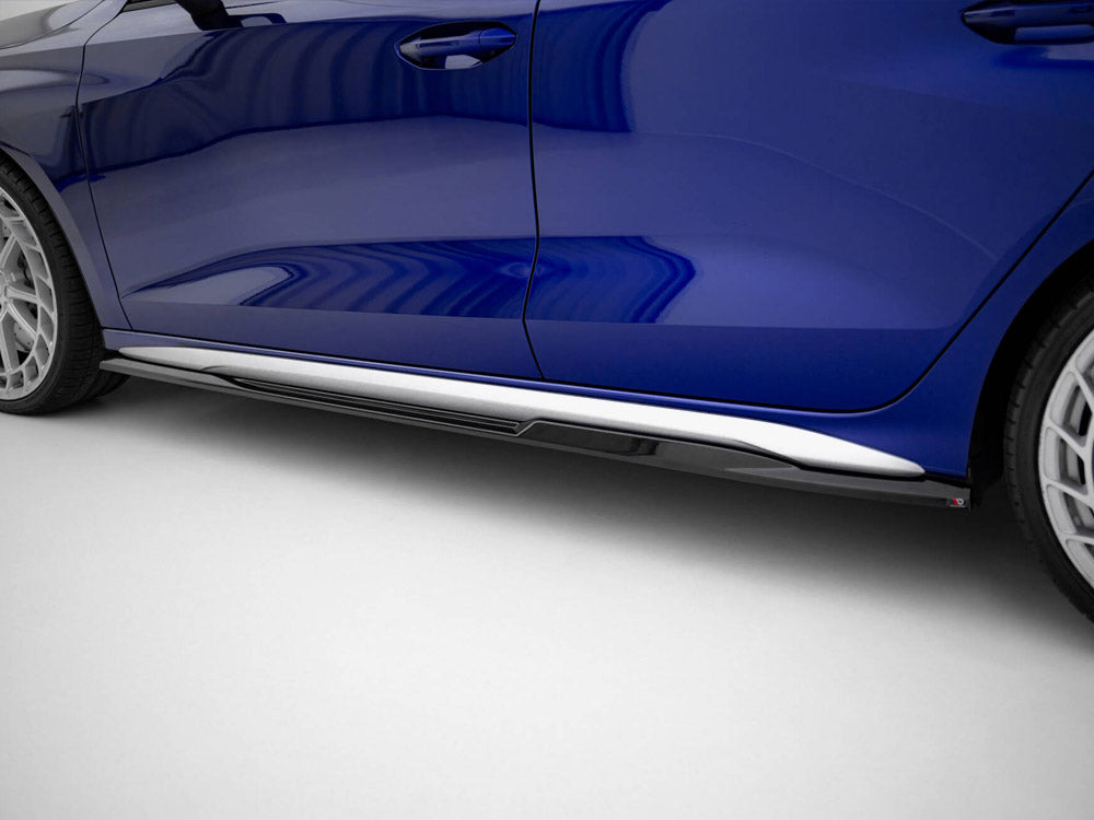 Side Skirts Diffusers V.2 Audi A3 S-Line Sedan / S3 Sedan 8Y Facelift