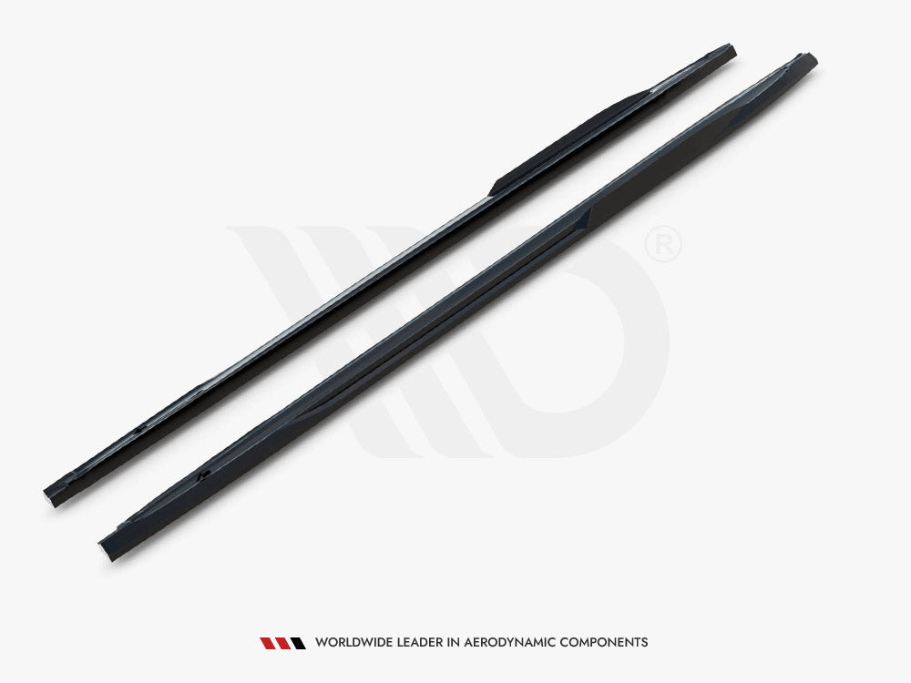 Side Skirts Diffusers V.2 Audi A3 S-Line Sedan / S3 Sedan 8Y Facelift