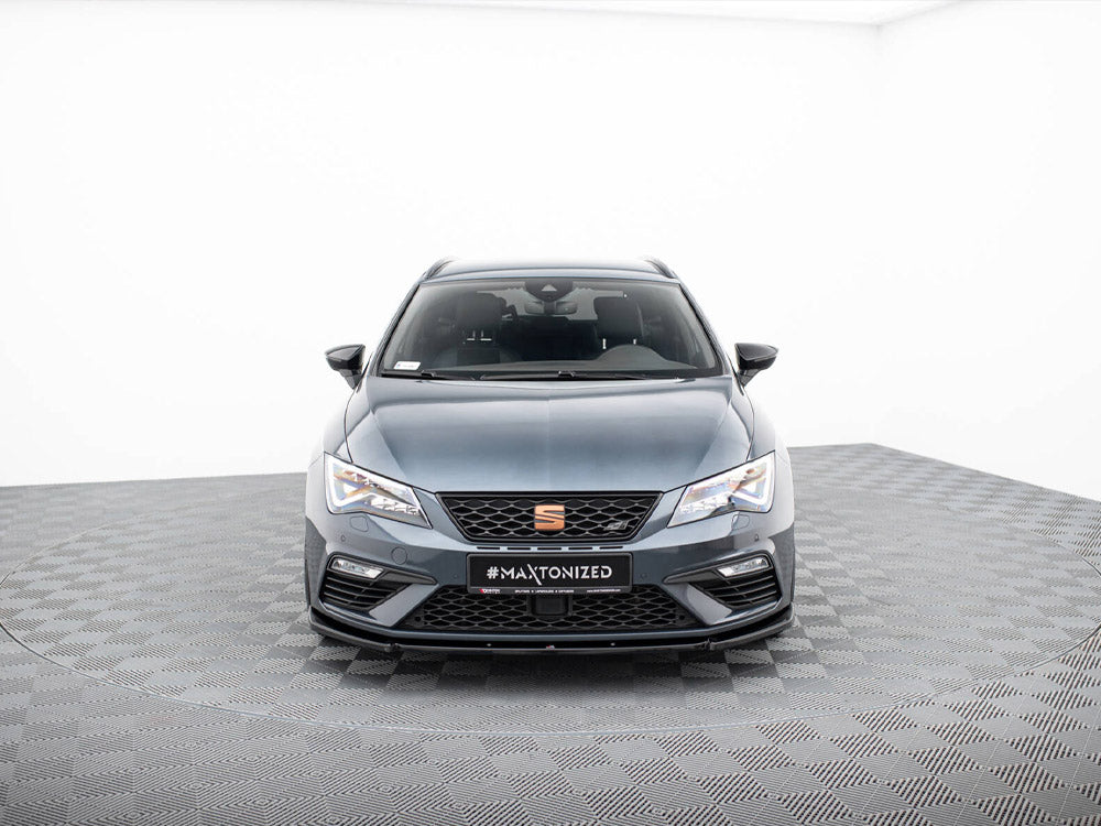 Front Splitter V.6 Seat Leon Cupra / FR Mk3 FL