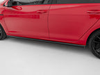Side Skirts Diffusers V.2 Volkswagen Golf R / R-Line Mk7 Facelift