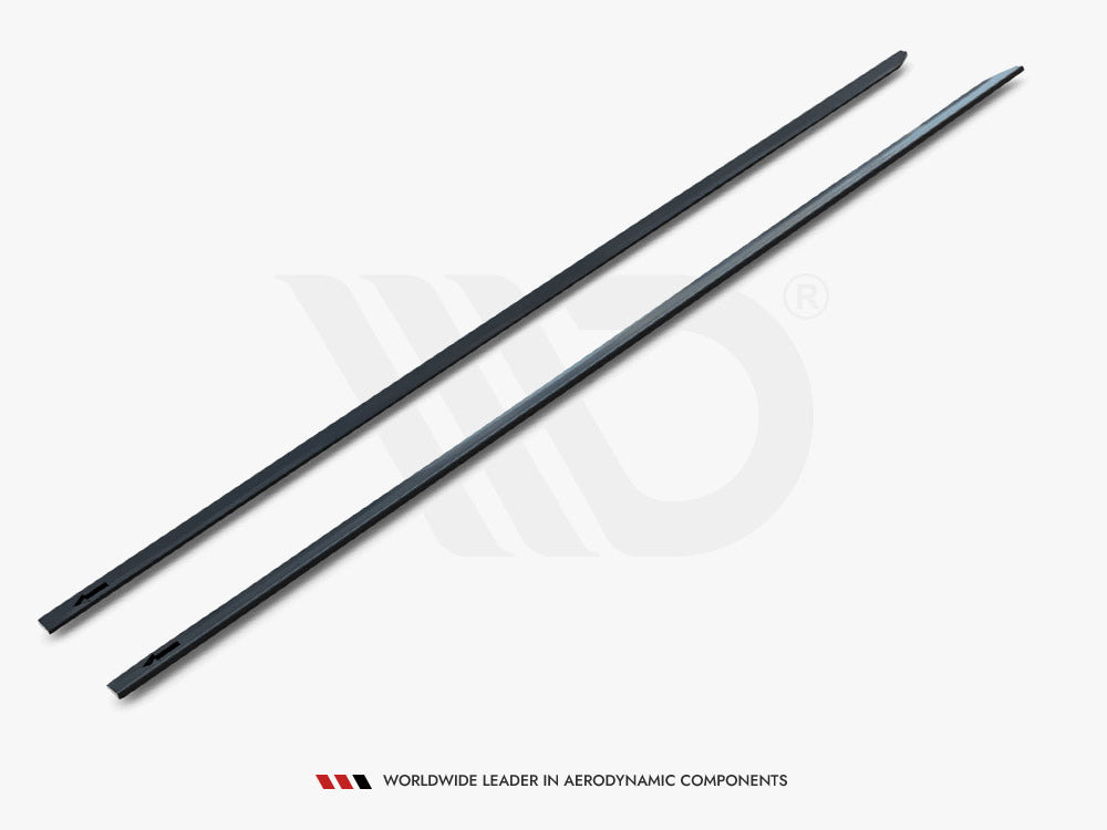 Side Skirts Diffusers V.2 Volkswagen Golf R / R-Line Mk7 Facelift