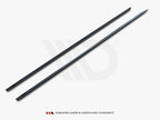 Side Skirts Diffusers V.2 Volkswagen Golf R / R-Line Mk7 Facelift - Carbon Look