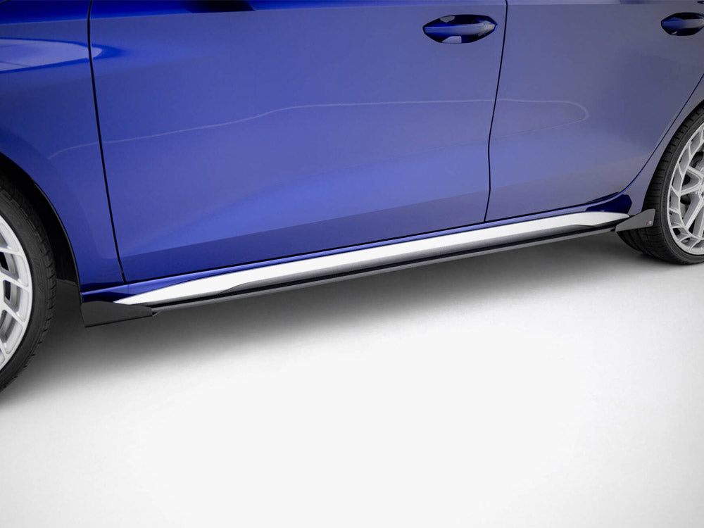 Street PRO Side Skirts Diffusers + Flaps Audi A3 S-Line Sedan / S3 Sedan 8Y Facelift
