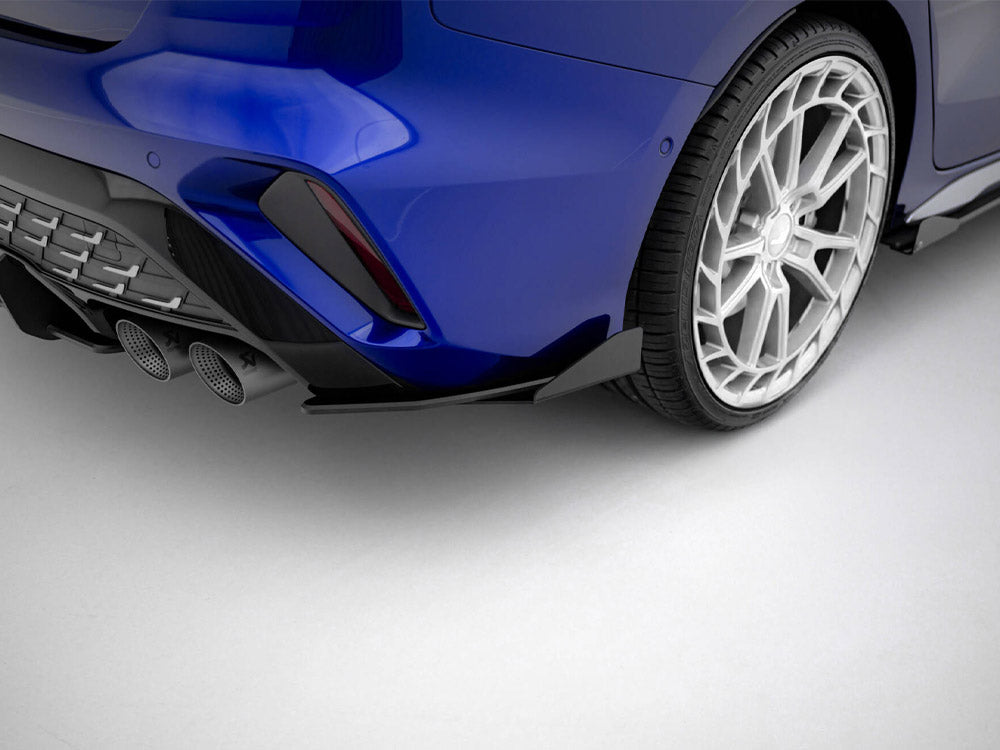 Street Pro Rear Side Splitters + Flaps Audi S3 Sedan 8Y Facelift