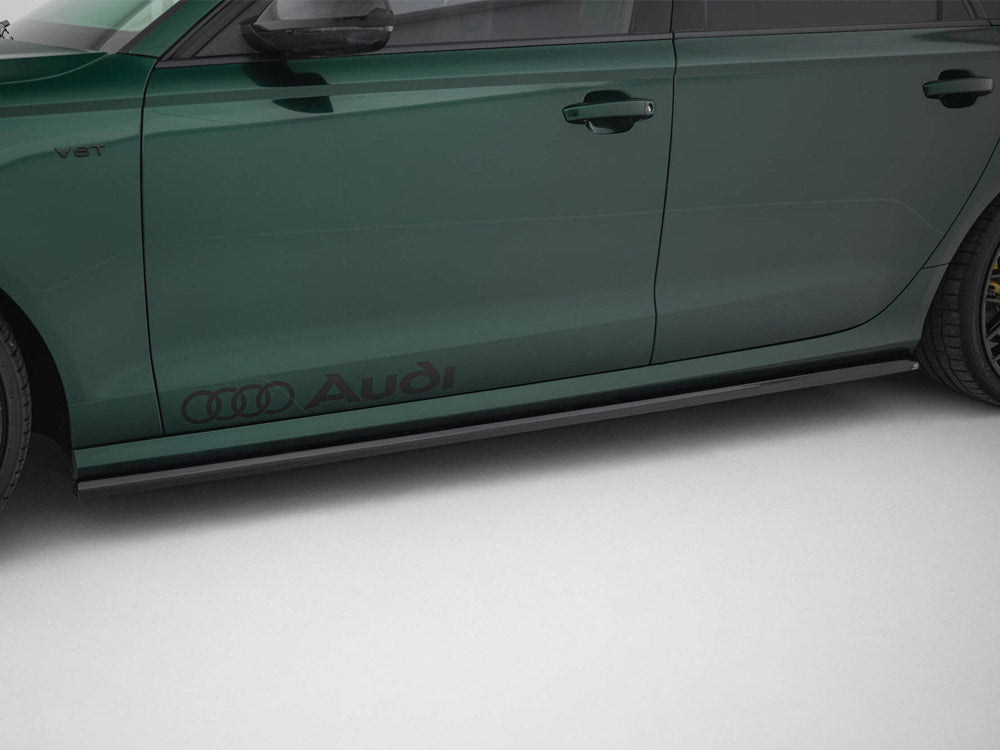 Side Skirts Diffusers V.2 Audi A6 S-Line / S6 C7