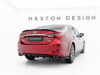 Rear Side Splitters V.2 Mazda 6 Mk3 Facelift