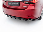 Rear Side Splitters V.2 Mazda 6 Mk3 Facelift