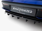 Rear Splitter (Vertical Bars) Porsche Taycan Turbo S Mk1