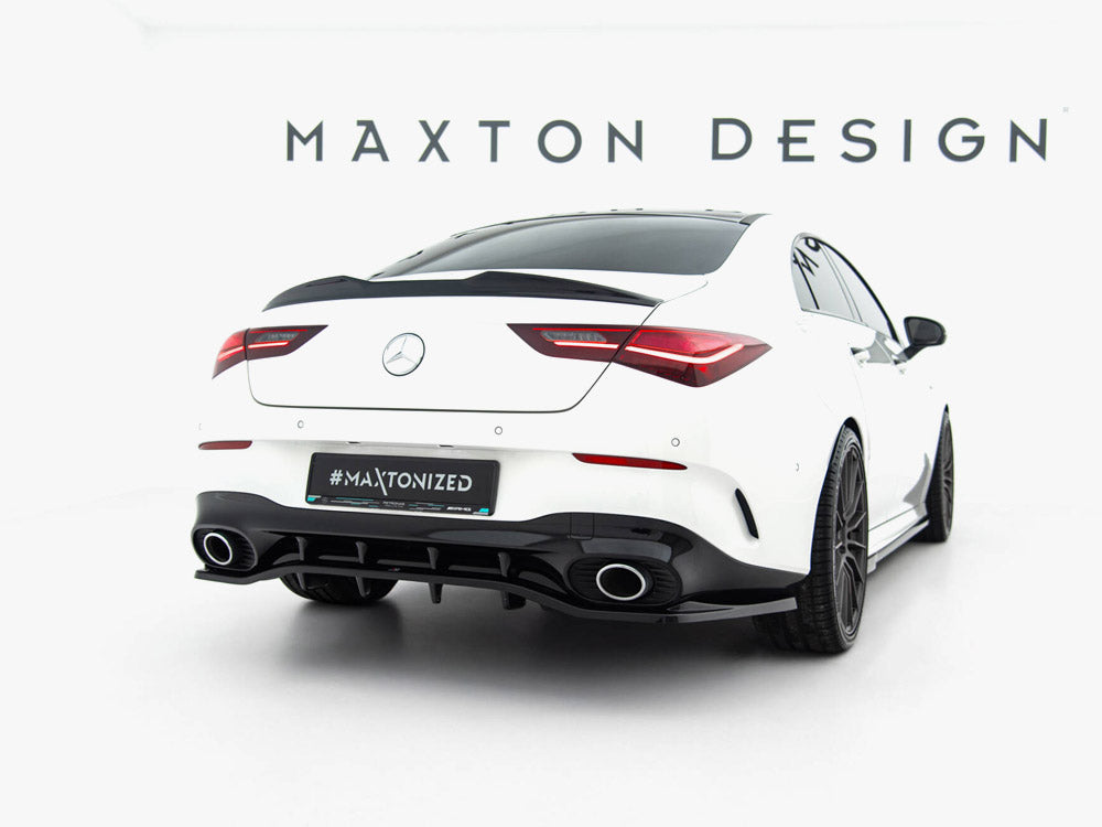 Rear Splitter (Vertical Bars) Mercedes-AMG CLA 35 / 45 Coupe / Shooting Brake C118 Facelift / X118 Facelift