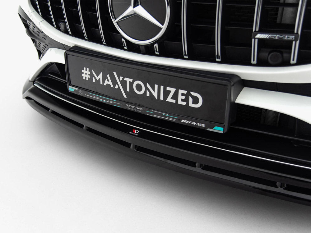 Front Splitter Mercedes-AMG CLA 35 Coupe / Shooting Brake C118 Facelift / X118 Facelift