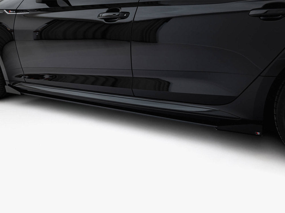 Street PRO Side Skirts Diffusers + Flaps Audi RS5 Sportback F5