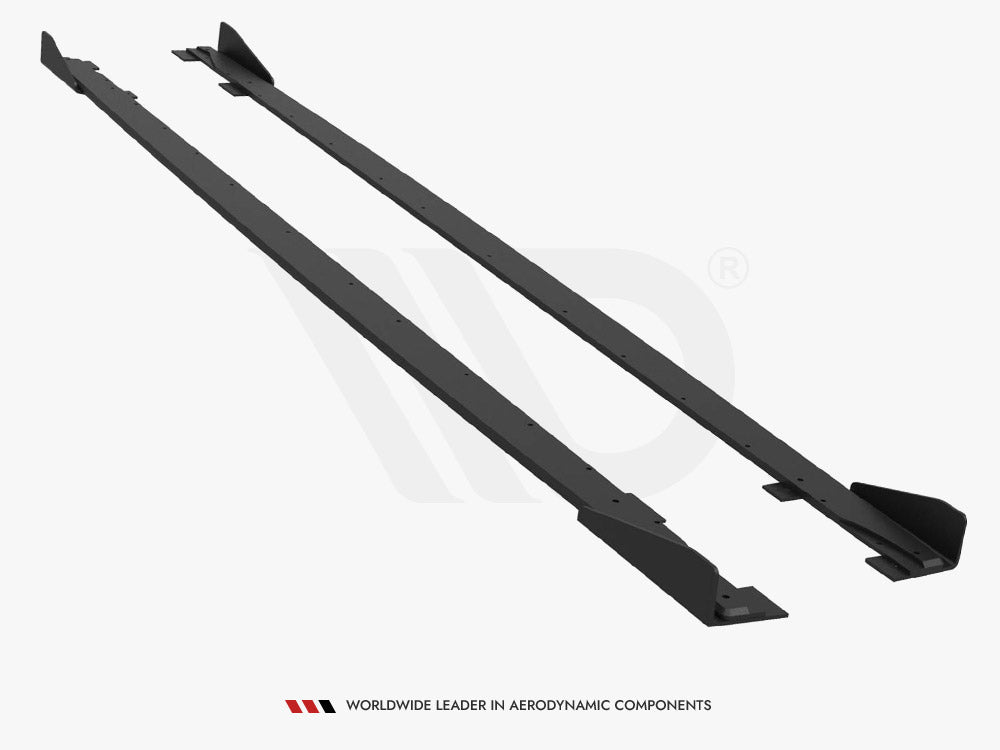 Street PRO Side Skirts Diffusers + Flaps Audi RS5 Sportback F5