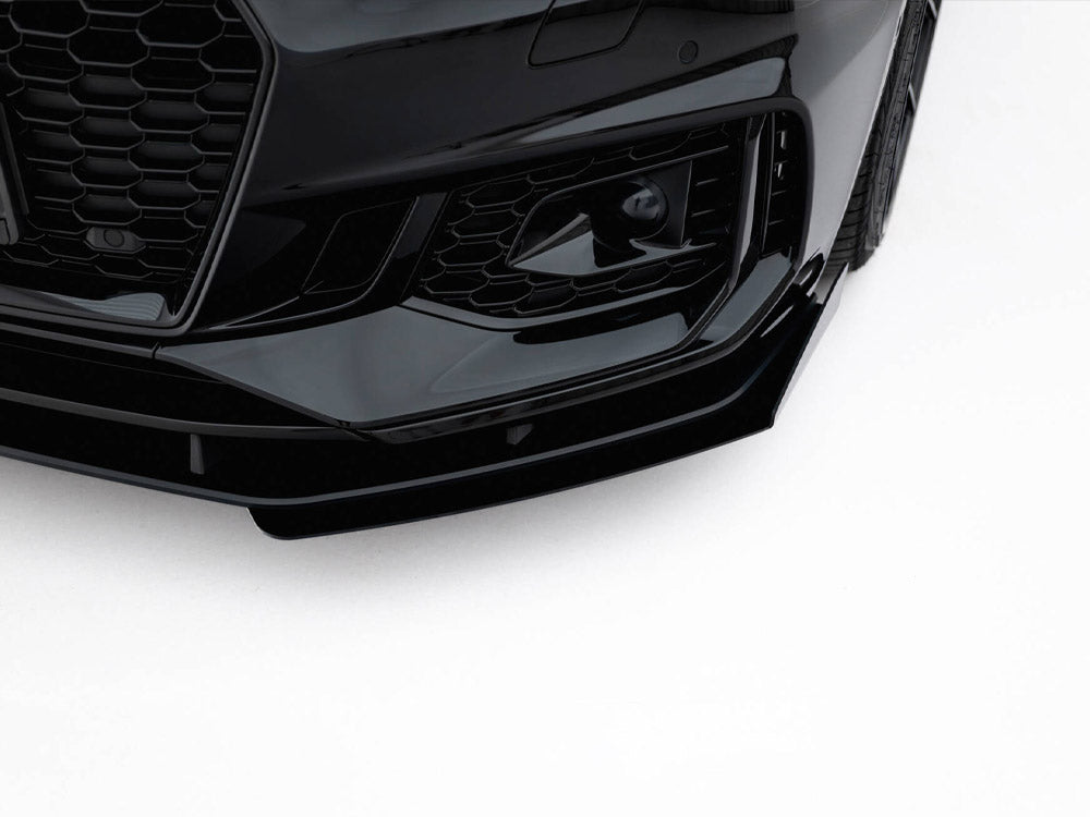 Street PRO Front Splitter V.1 + Flaps Audi RS5 Coupe / Sportback F5
