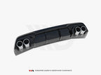 Rear Valance V.3 + Exhaust Ends Imitation Cupra Formentor Mk1 Facelift