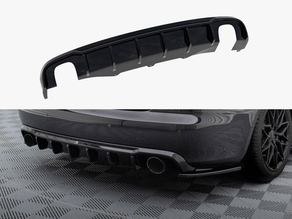 Rear Valance Audi A4 B8 (Version with single exhausts on both sides)