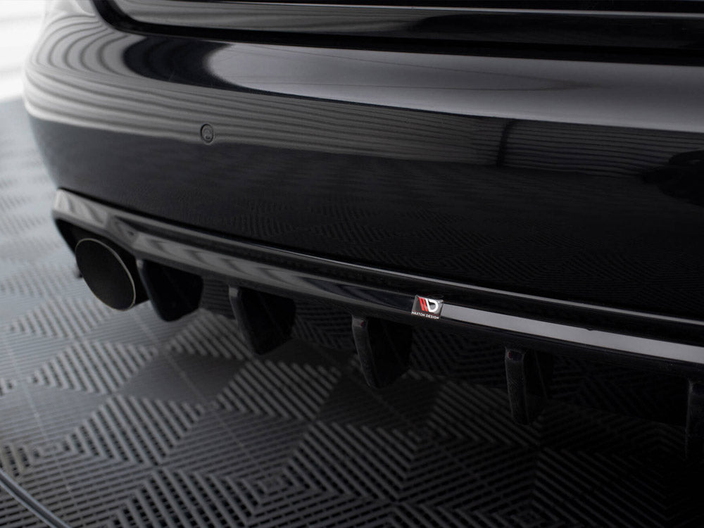 Rear Valance Audi A4 B8 (Version with single exhausts on both sides)