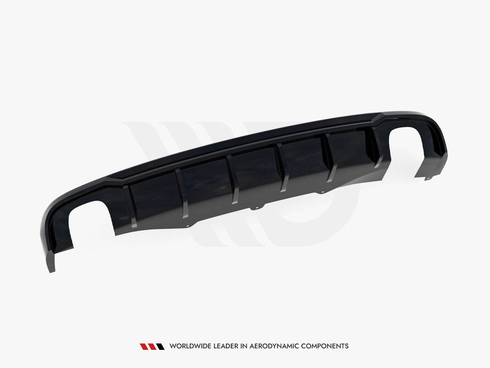 Rear Valance Audi A4 B8 (Version with single exhausts on both sides)