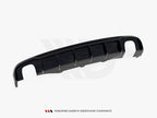 Rear Valance Audi A4 B8 (Version with single exhausts on both sides)