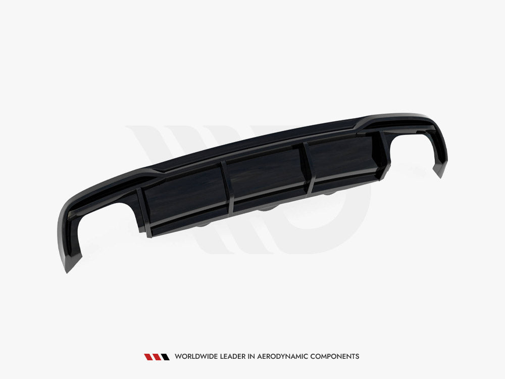 Rear Valance Audi A5 8T Facelift (Version with dual exhausts on both sides)