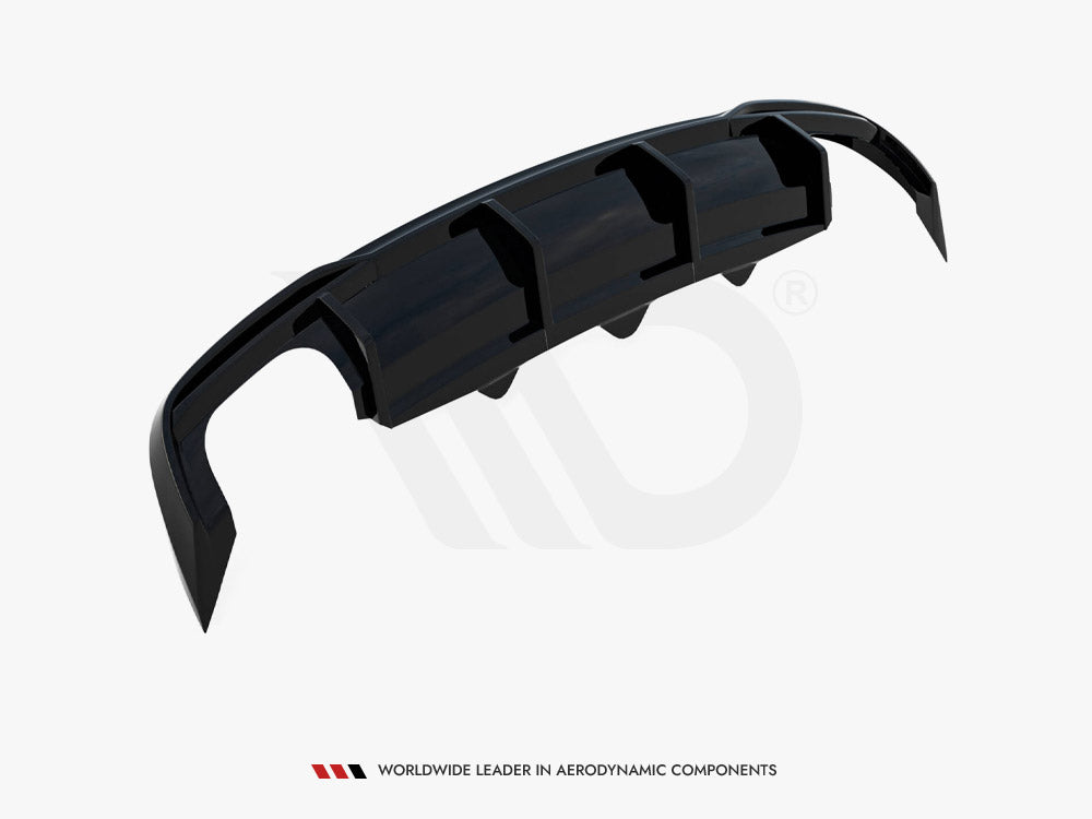 Rear Valance Audi A5 8T Facelift (Version with dual exhausts on both sides)