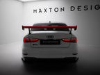 Carbon Spoiler With External Brackets Uprights + LED Audi A3 / A3 S-Line / S3 / RS3 Sedan 8V / 8V Facelift