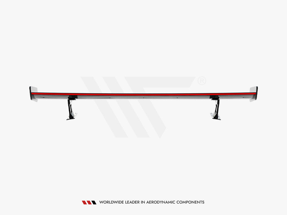 Carbon Spoiler With External Brackets Uprights + LED Audi A3 / A3 S-Line / S3 / RS3 Sedan 8V / 8V Facelift