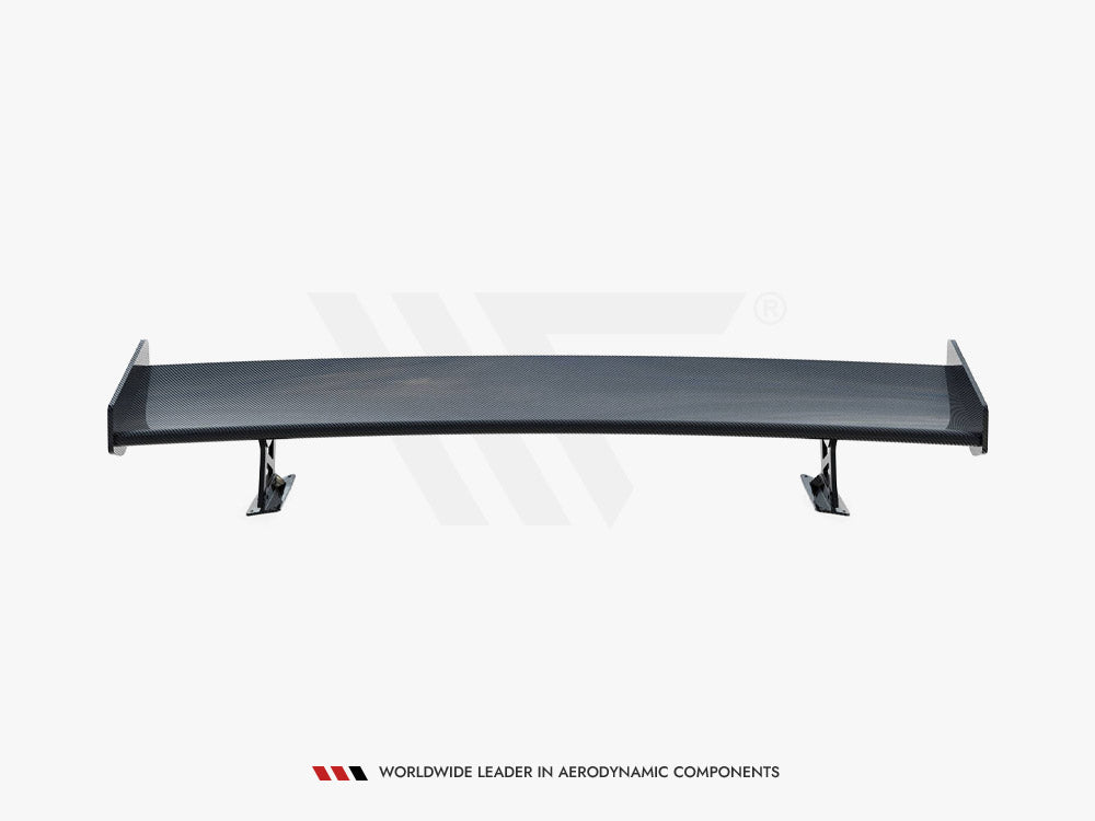 Carbon Spoiler With External Brackets Uprights + LED Audi A3 / A3 S-Line / S3 / RS3 Sedan 8V / 8V Facelift