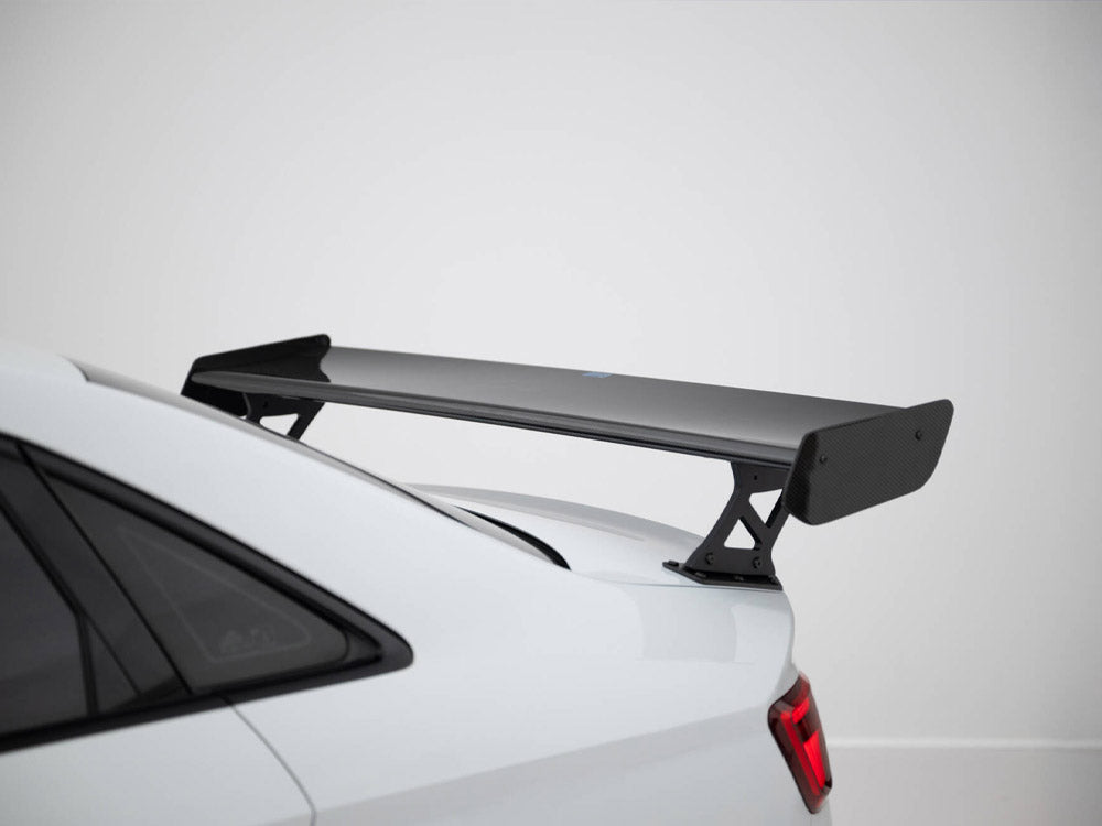 Carbon Spoiler With External Brackets Uprights Audi A3 / A3 S-Line / S3 / RS3 Sedan 8V / 8V Facelift