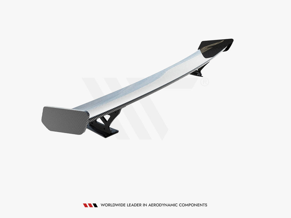 Carbon Spoiler With External Brackets Uprights Audi A3 / A3 S-Line / S3 / RS3 Sedan 8V / 8V Facelift