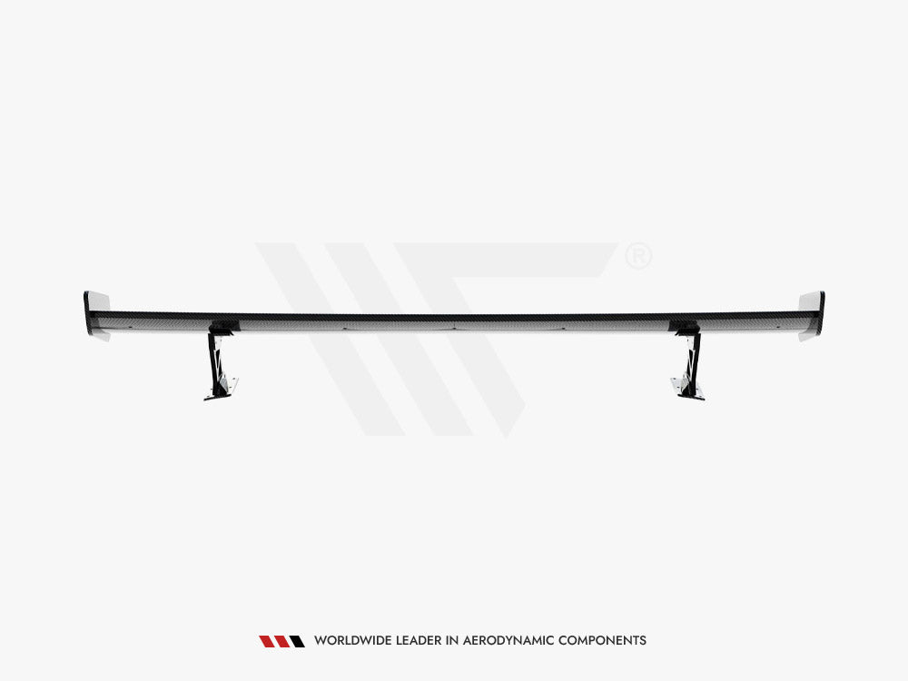Carbon Spoiler With External Brackets Uprights Audi A3 / A3 S-Line / S3 / RS3 Sedan 8V / 8V Facelift