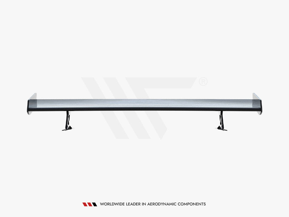 Carbon Spoiler With External Brackets Uprights Audi A3 / A3 S-Line / S3 / RS3 Sedan 8V / 8V Facelift