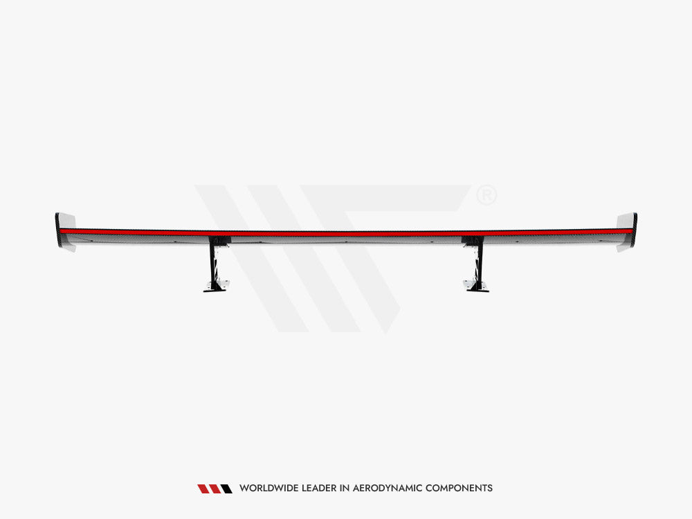 Carbon Spoiler With Internal Brackets Uprights + LED Audi A3 / A3 S-Line / S3 / RS3 Sedan 8V / 8V Facelift