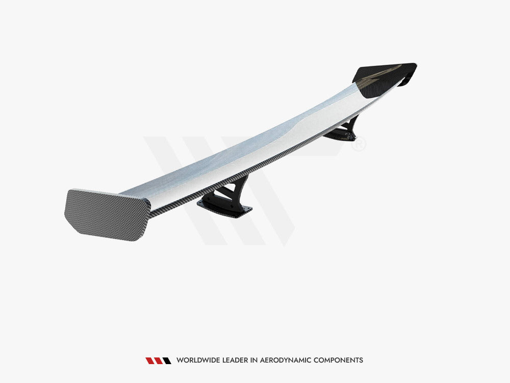 Carbon Spoiler With Internal Brackets Uprights Audi A3 / A3 S-Line / S3 / RS3 Sedan 8V / 8V Facelift