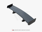 Carbon Spoiler With Internal Brackets Uprights Audi A3 / A3 S-Line / S3 / RS3 Sedan 8V / 8V Facelift