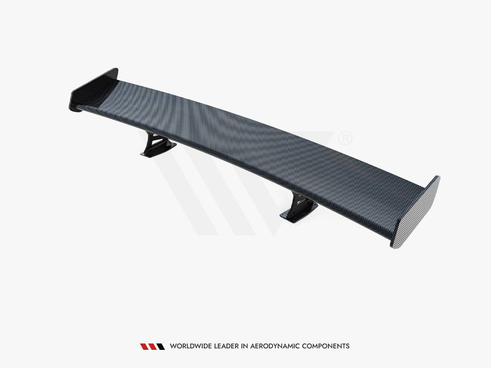 Carbon Spoiler With Internal Brackets Uprights Audi A3 / A3 S-Line / S3 / RS3 Sedan 8V / 8V Facelift